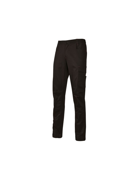 Pantalones de trabajo u-power Bravo Top Black Carbon ST270BC