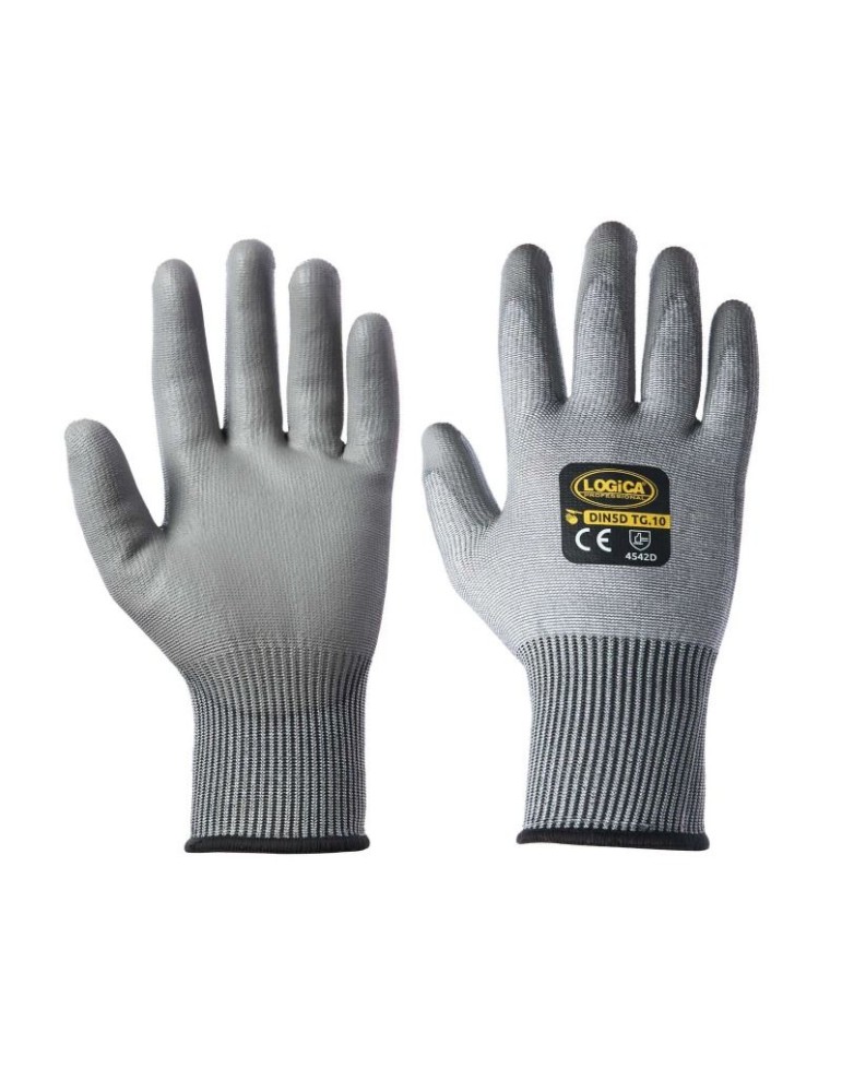 Guantes de corte D en HDPE/poliuretano