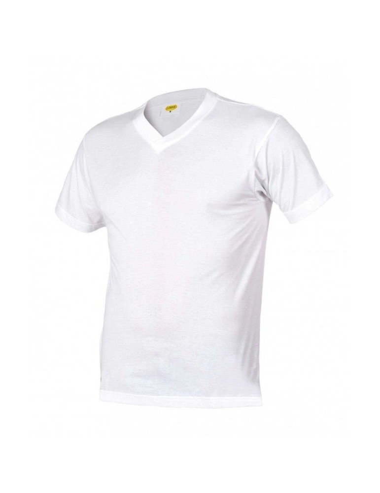 T-shirt da lavoro con scollo a v  " v logica 1 "
