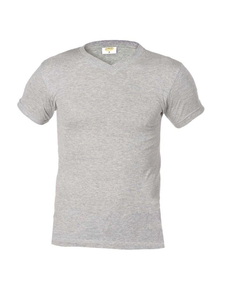 Camiseta de trabajo de escote en V "vlogica3"