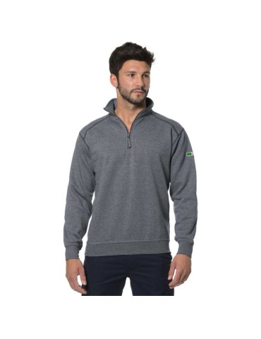 Felpa zip corta &quot; ambra5 &quot;