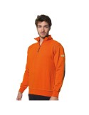Felpa zip corta &quot; ambra6 &quot;