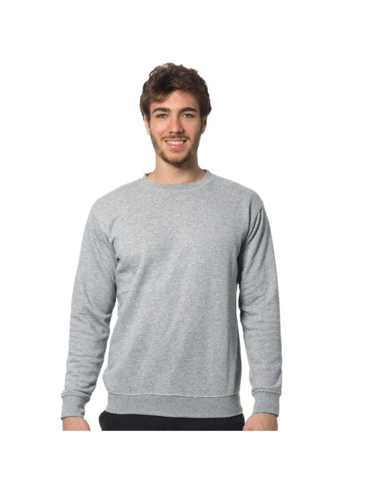 Einfarbiger Crewneck-Pullover "santalucia2"