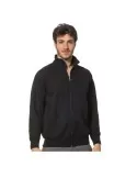 Felpa zip lunga blu navy &quot;Ita 470&quot;