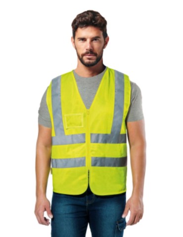 Chaleco amarillo fluorescente