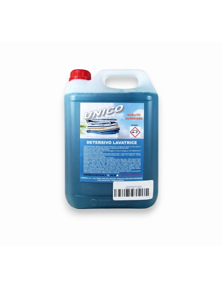 Detergente liquido per il lavaggio in macchine lavatrici 5 kg