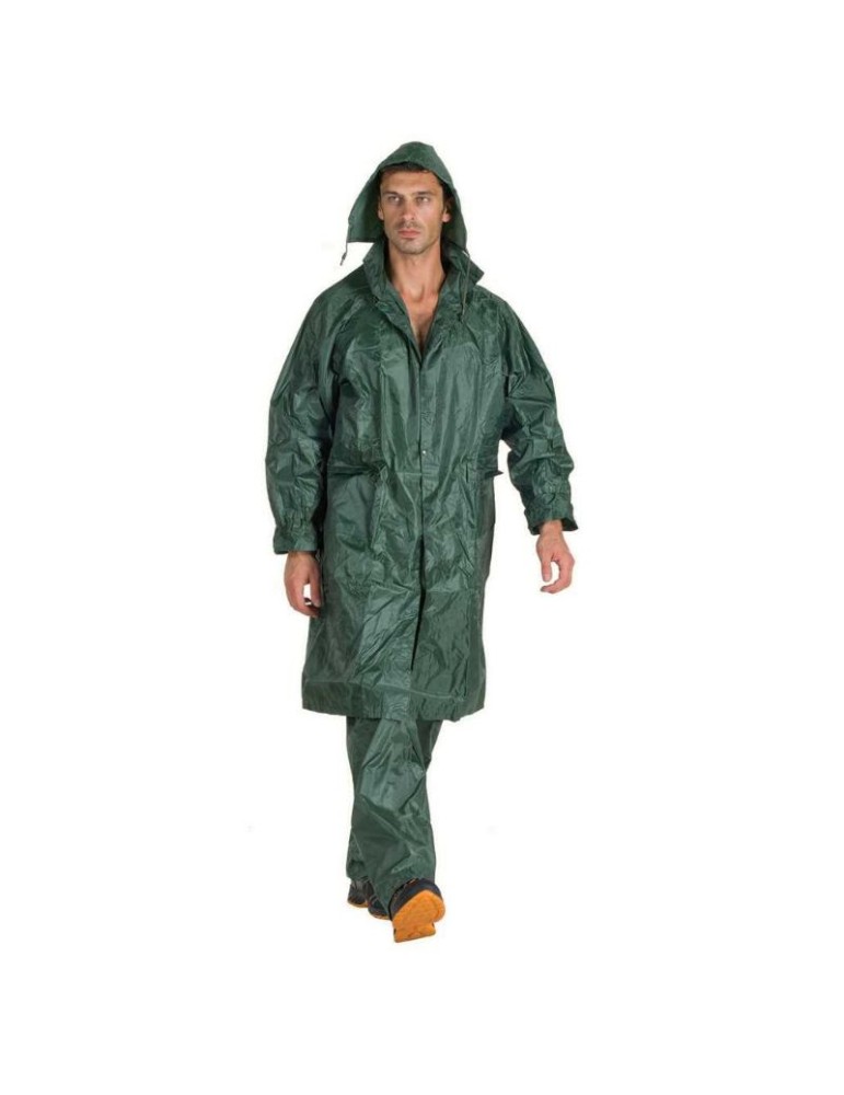 Abrigo impermeable de nailon