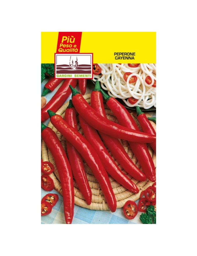 Sachets de graines de piment de Cayenne