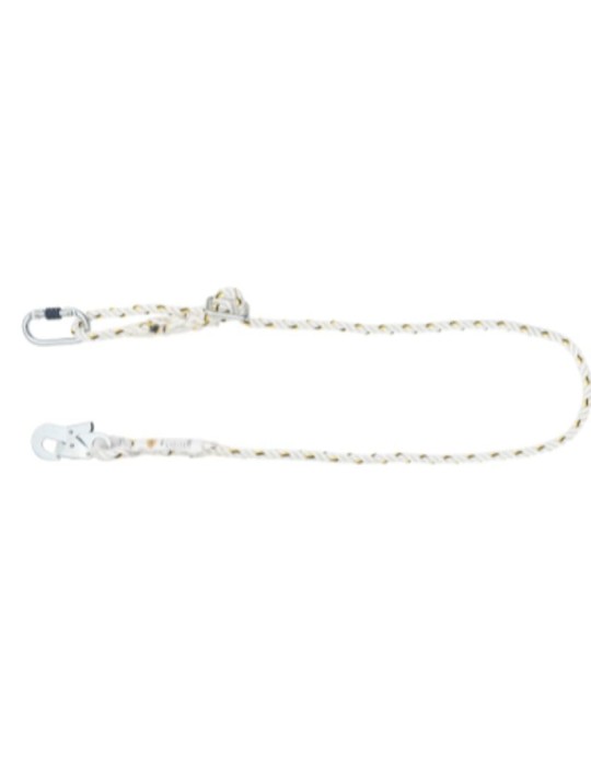Positioning lanyard with carabiner Positioning lanyard with carabiner