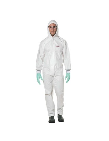 Laminated PP+PE Coveralls with Hood