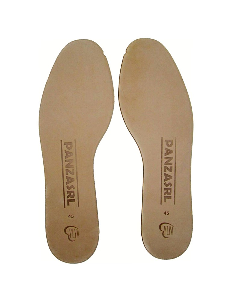 Anatomical replacement leather insole, antibacterial and self-modeling, anti-odor
