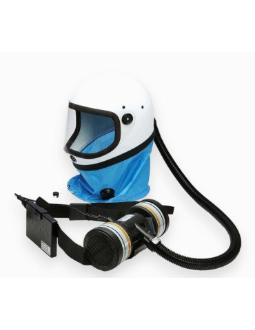 Electro-respirator with helmet autonomy 8h