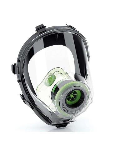 Masque facial avec connexion din pour le filtre