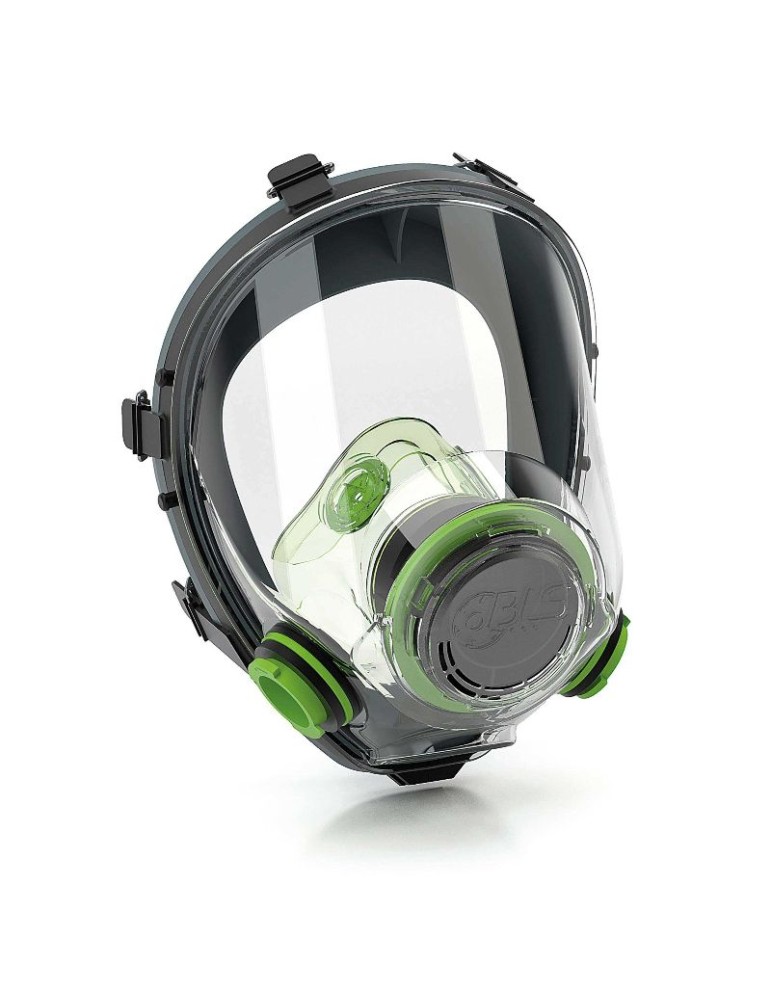 Maschera facciale in gomma con doppio attacco per filtri serie 200 Maschera facciale in gomma con doppio attacco per filtri serie 200