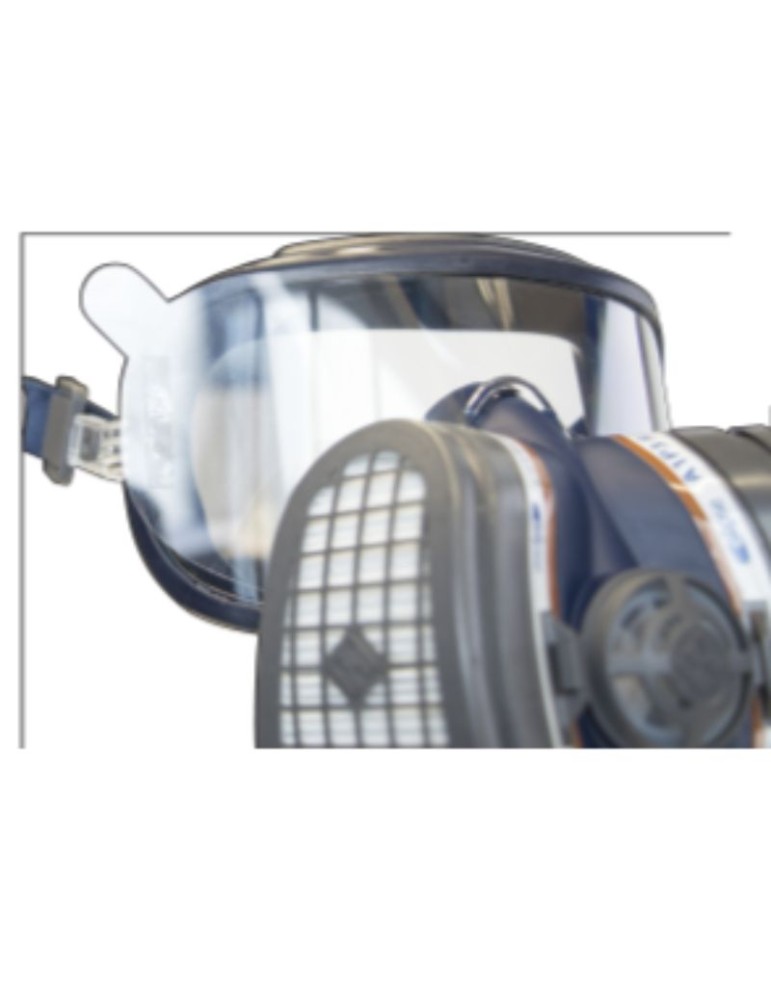 Bausatz mit 10 transparenten Klebeschutzfolien für spr401