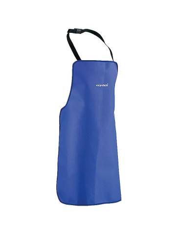 Water-repellent apron ideal for handling liquid nitrogen