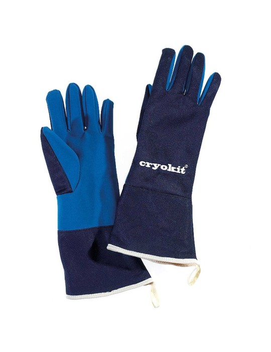 Gants cryogéniques imperméables avec doublure thermique pour azote liquide