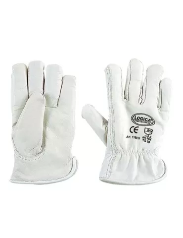 Internally lined cow gloves