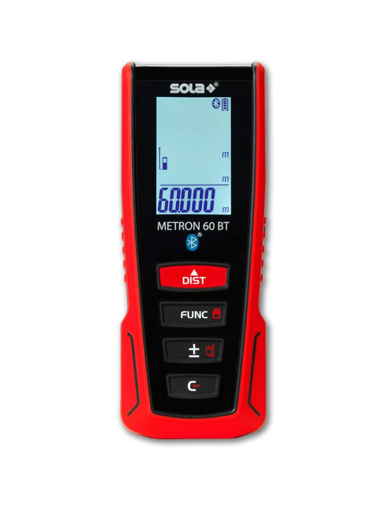 Mètre laser 60 mètres Metron 60 BT