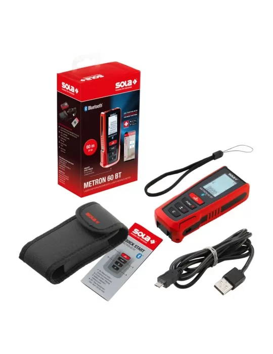 Laser distance meter 60 meters Metron 60 BT