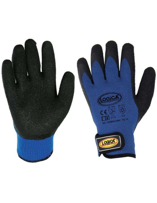 Para- und gestrickte Handschuhe mit Thermofutter