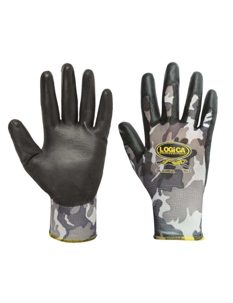 Gants en nylon recouverts de PU