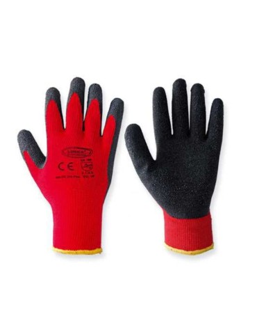 Cotton knit and para gloves with cuff (PACK 12 PCS. )