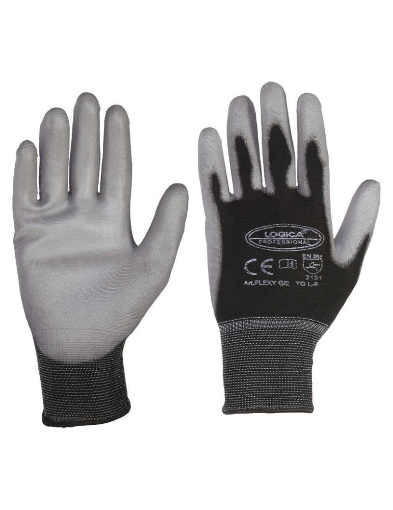 Polyurethane coated nylon gloves Polyurethane coated nylon gloves