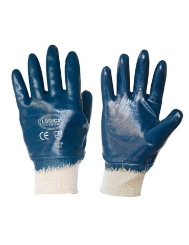 Guantes de algodón totalmente recubiertos nbr