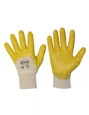 Guanti in cotone spalmati nbr