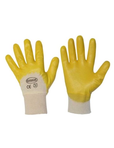 nbr coated cotton gloves