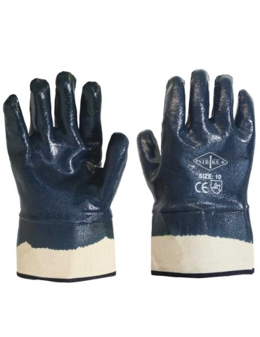 Fully coated cotton gloves nbr