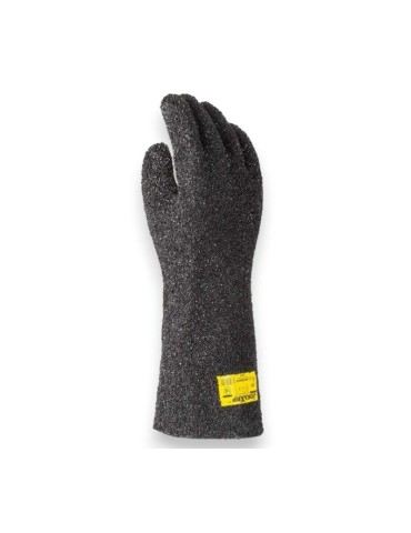 Gants supportés par un revêtement froissé