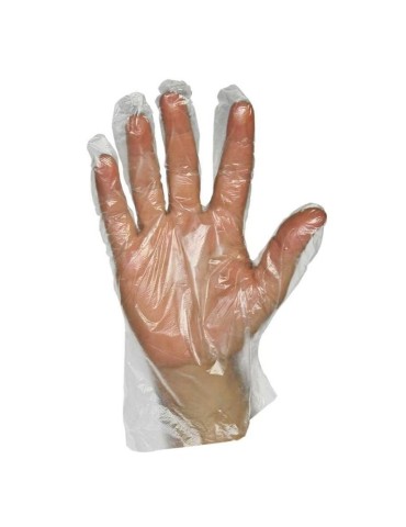 Disposable polyethylene gloves pack. from 100pcs
