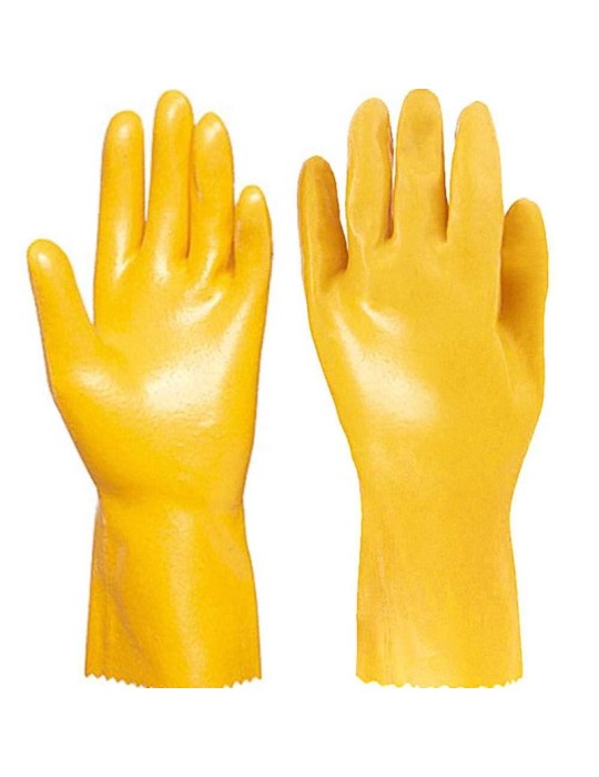 Guantes de nitrilo con respaldo textil "dextram"