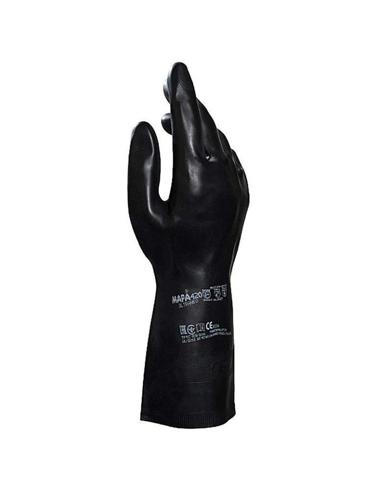 Gloves made of heavy neoprene "technic" Gloves made of heavy neoprene "technic"