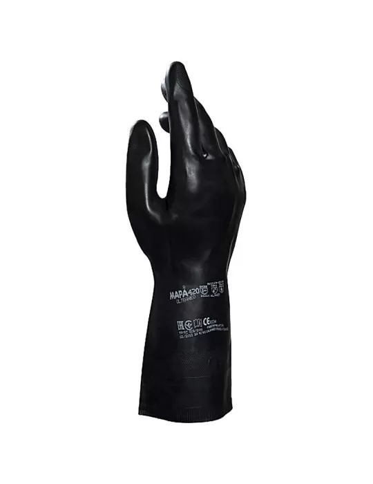 Gloves made of heavy neoprene "technic" Gloves made of heavy neoprene "technic"