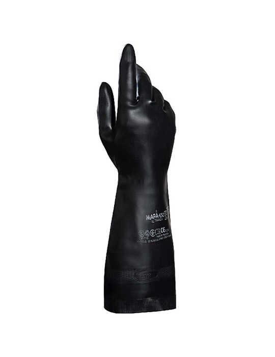 Heavy neoprene gloves " technic 41 cm "