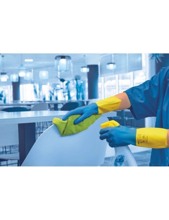 Gants en duo mixtes en néoprène et latex