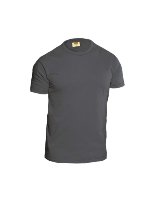T-shirt gris foncé s/c 100 % coton