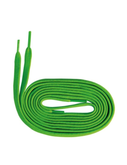1 Paio stringhe verde fluo 110 cm