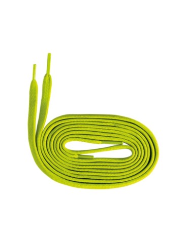 1 Par de cordones fluorescentes amarillos 110 cm