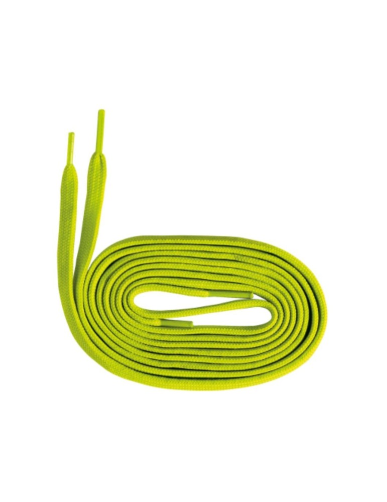 1 paire de lacets jaune fluorescent 110 cm