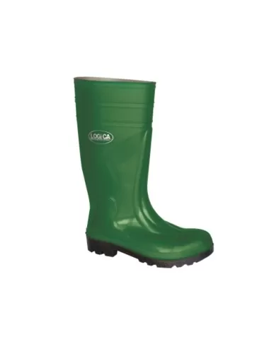 Green pvc safety boot s5