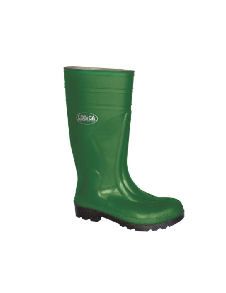 Grüner PVC-Sicherheitsstiefel S5