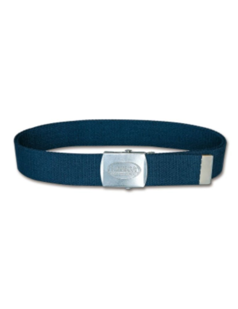 Fabric belt length 110cm blue Fabric belt length 110cm blue
