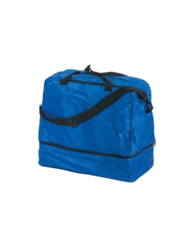 Borsa con portascarpe blu 48x28x48