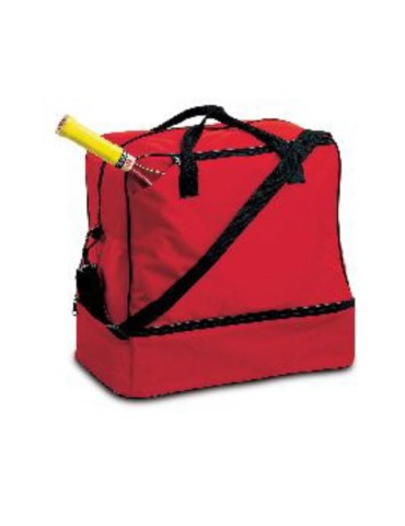 Borsa con portascarpe rossa 48X26X42