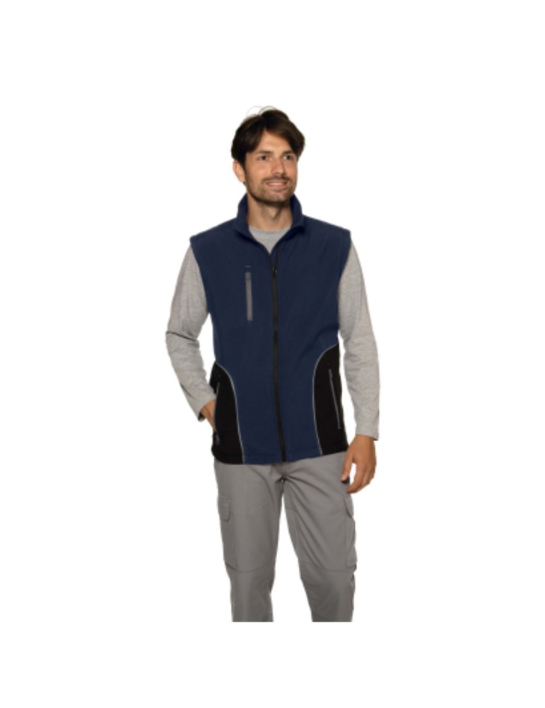 Gilet softshell waterproof blu Gilet softshell waterproof blu