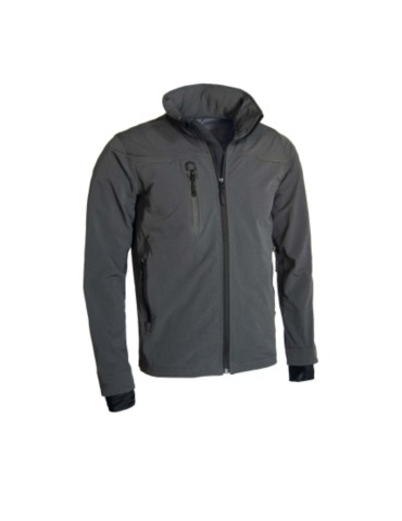 Super stretch gray bomber jacket